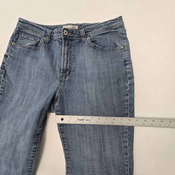 Chico’s Platinum Women’s Size 2 (US 12) Short Bootcut Medium Wash Stretch Jeans - Picture 11 of 12